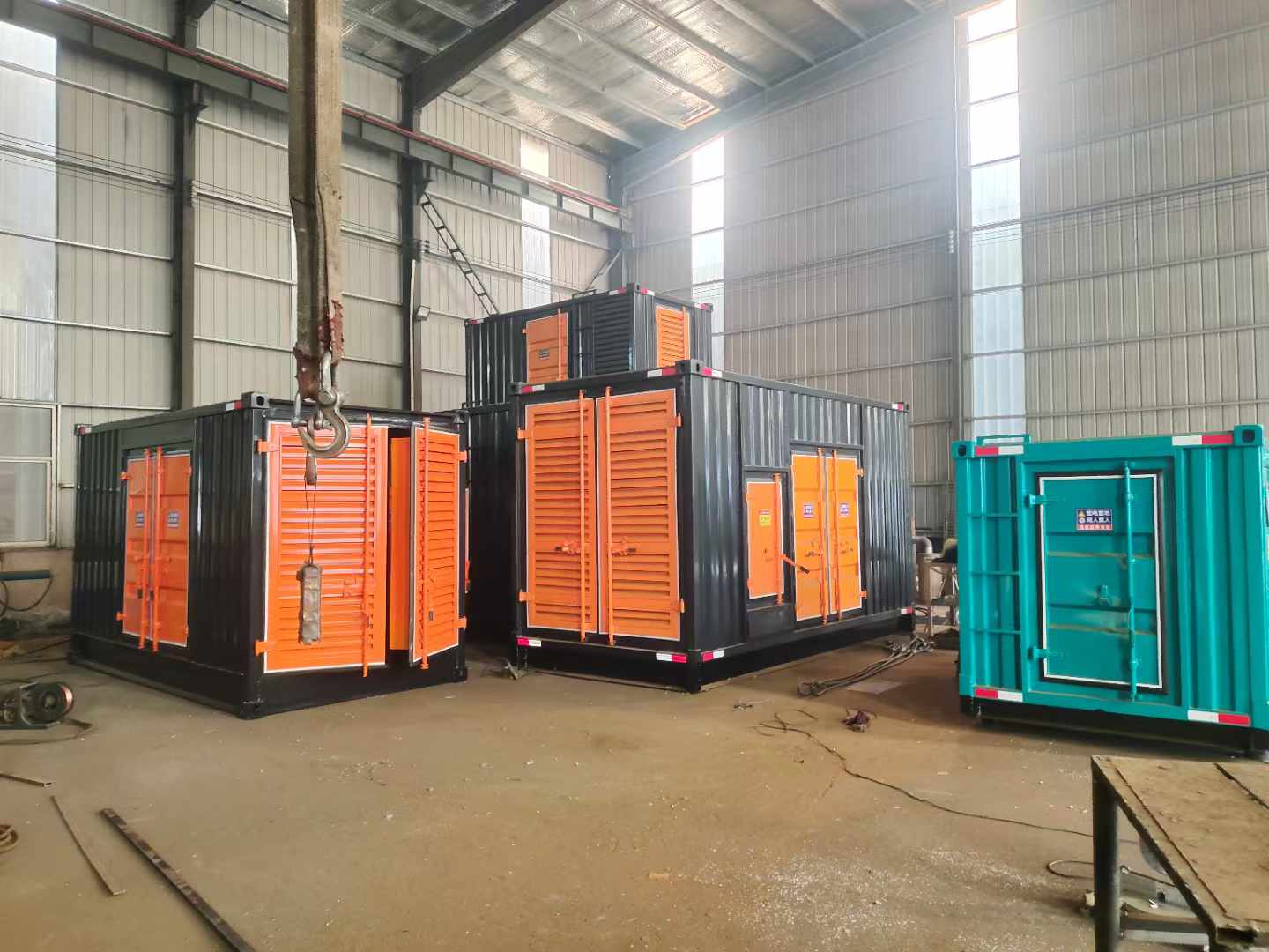 化隆500kw柴油发电机组可以带动多少功率设备？